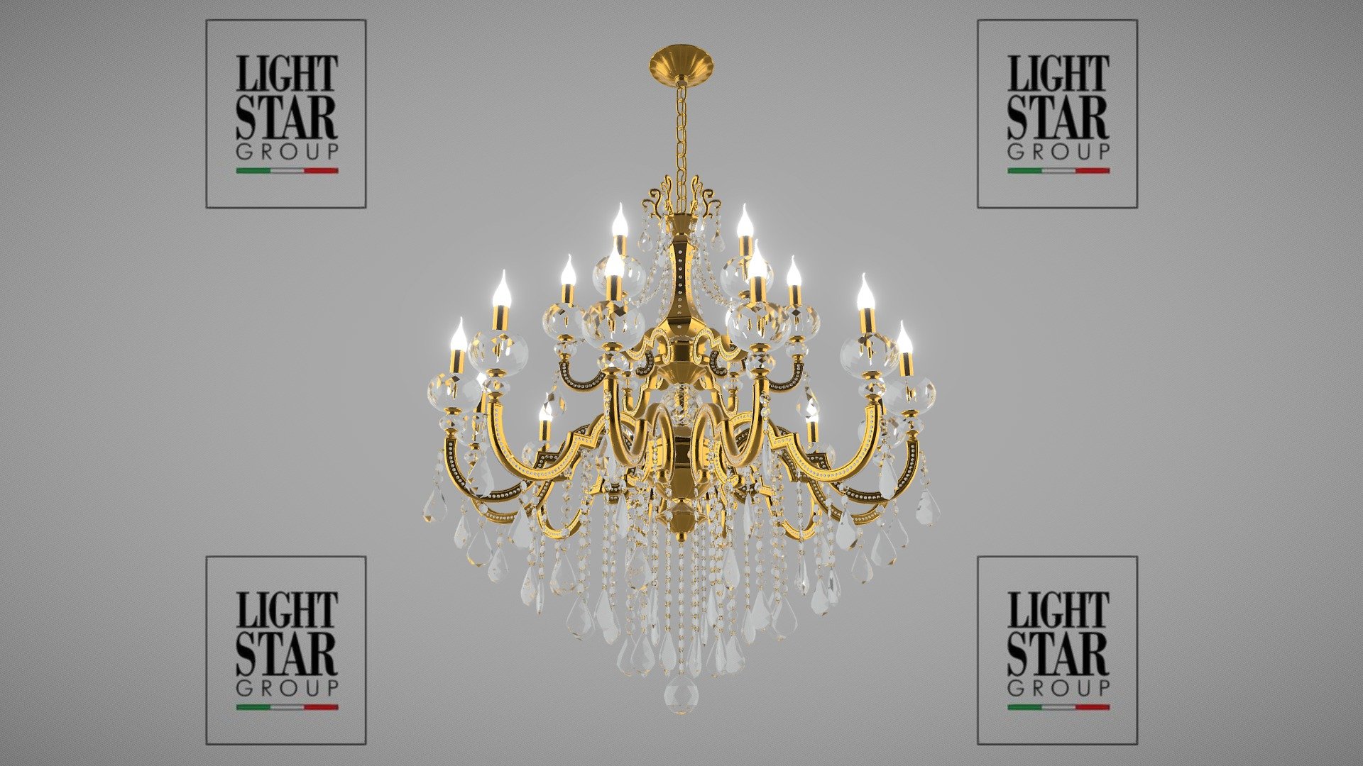 787182 Montare Osgona chandelier - 787182 Montare Osgona chandelier - Download Free 3D model by LIGHTSTAR GROUP (@LIGHT_STAR_GROUP) 3d model