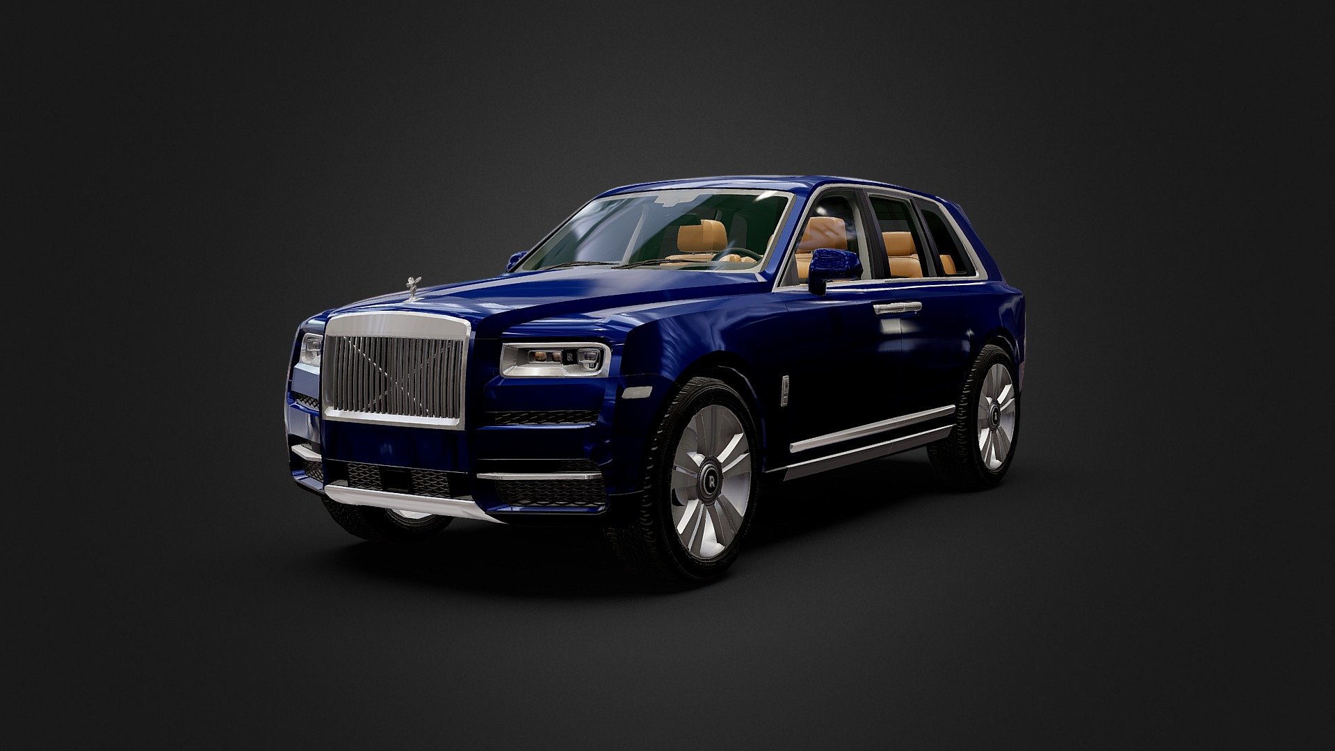 This model is made for GTA 5 fan server - Rolls-Royce Cullinan - 3D model by Tk17s 3d model