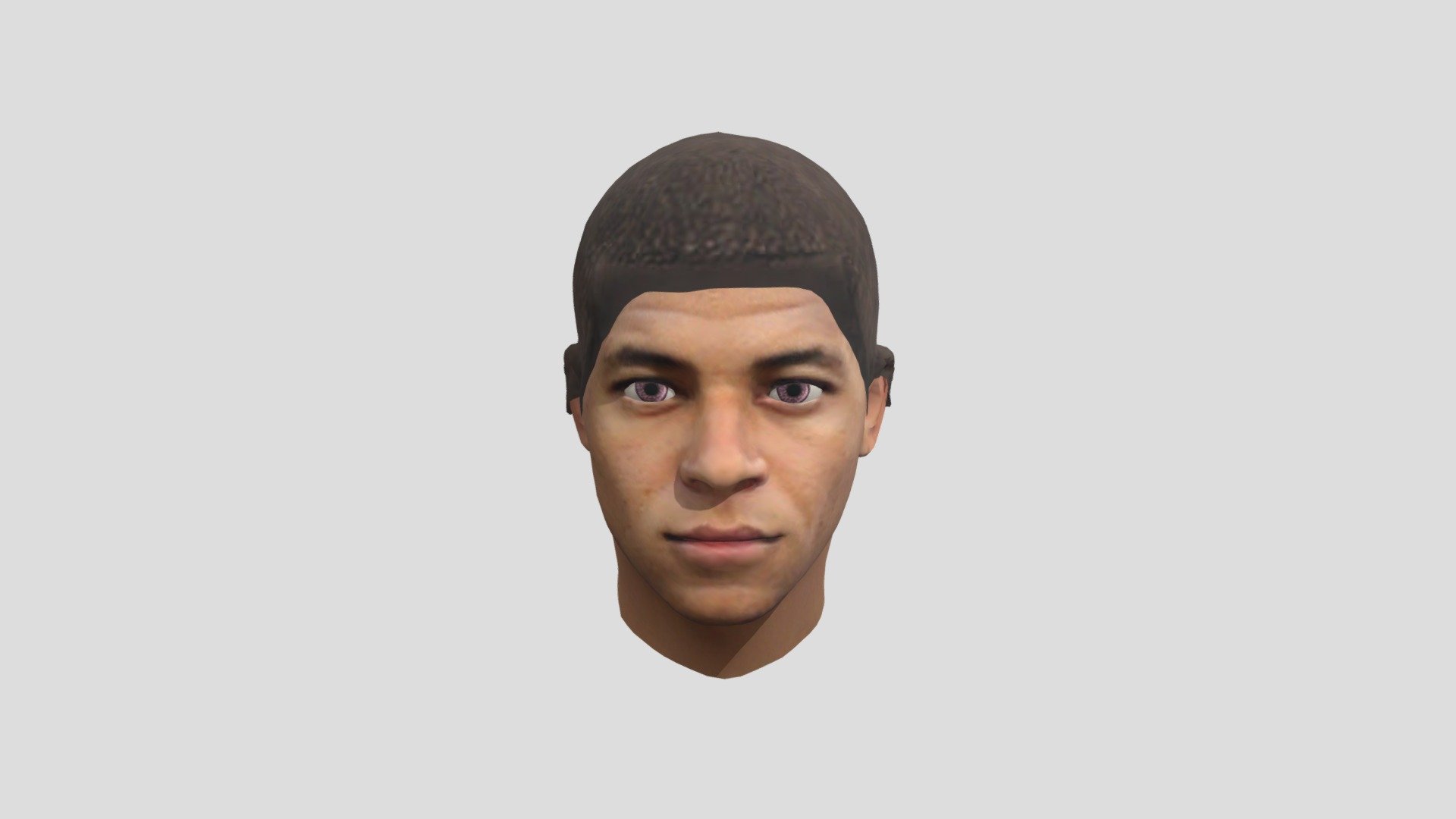 Kylian Mbappé - Kylian Mbappé - Buy Royalty Free 3D model by Daniel.Pikl 3d model