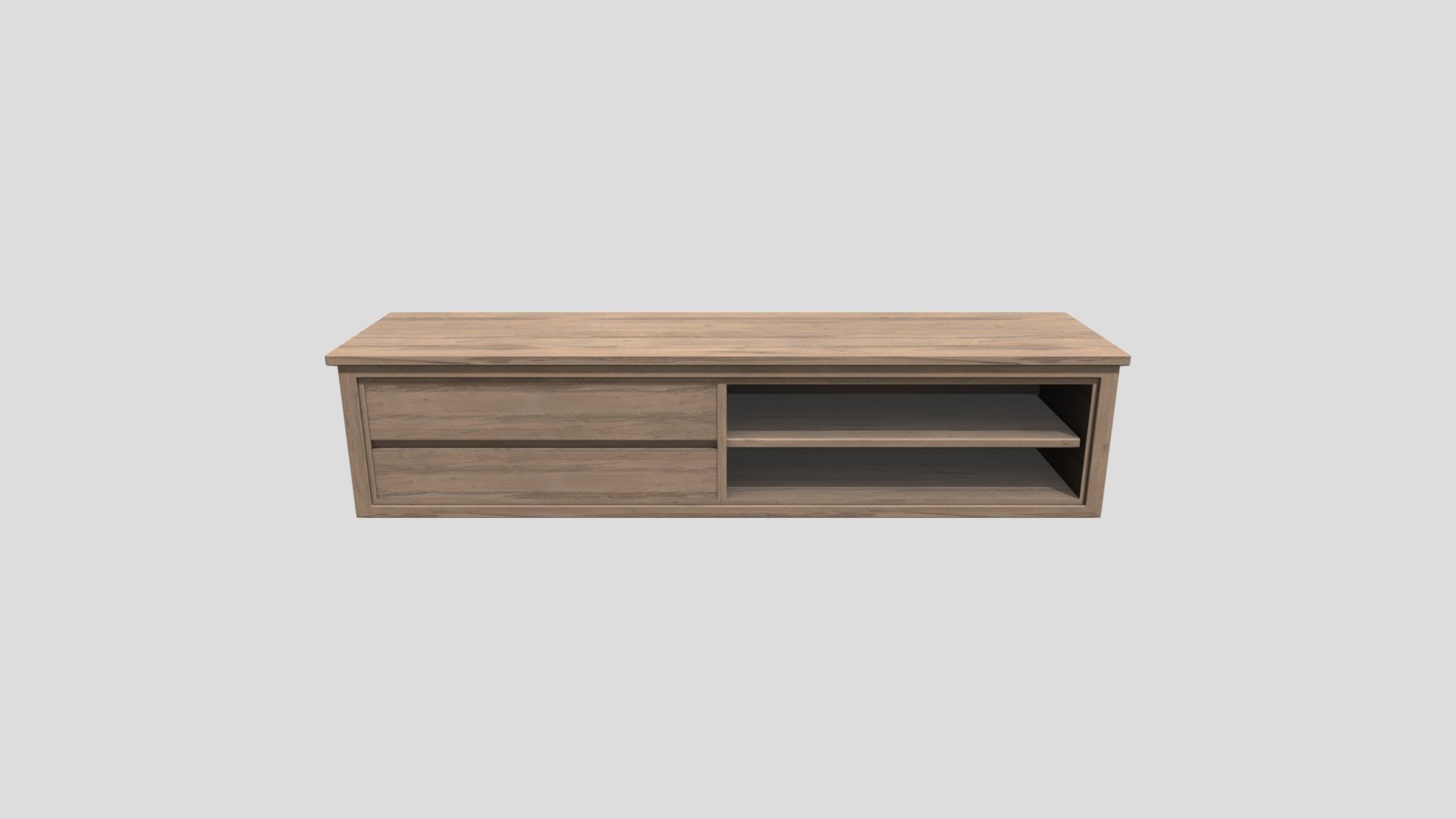 Tv Cabinet - Tv Cabinet - Download Free 3D model by GrillPork 3d model