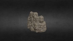 Cliff Rocks3 plants, rocky, gmae, game, fantasy, rock, environment