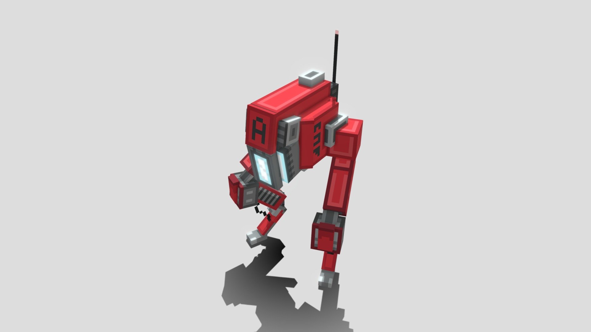 Walker Detection Robot. Model A of the CNF-Robotics Series.
The CNF Model A - WDR is a hi-tech, state of the art, ground deployed robot designed for searching for varios objects. It is armored with the newest shield technology currently avaiable. It is fully automated and equipped with a thermal imager and camera system and can operate in the close vicinity of explosive-like objects. Its high level of operational efficiency is enhanced by the broad band light intensifier for optimal use at long ranges with its high efficiency CCD digital camera 3d model