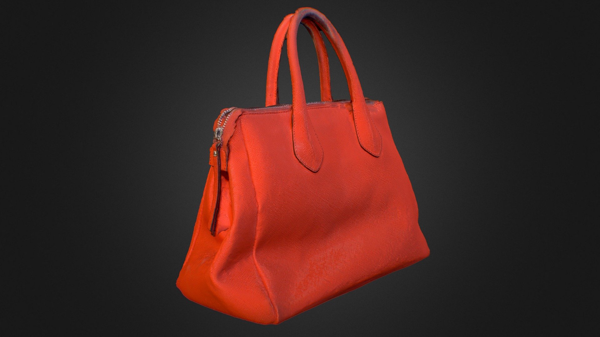 Red Purse - 3D model by Lenincraft 3d model