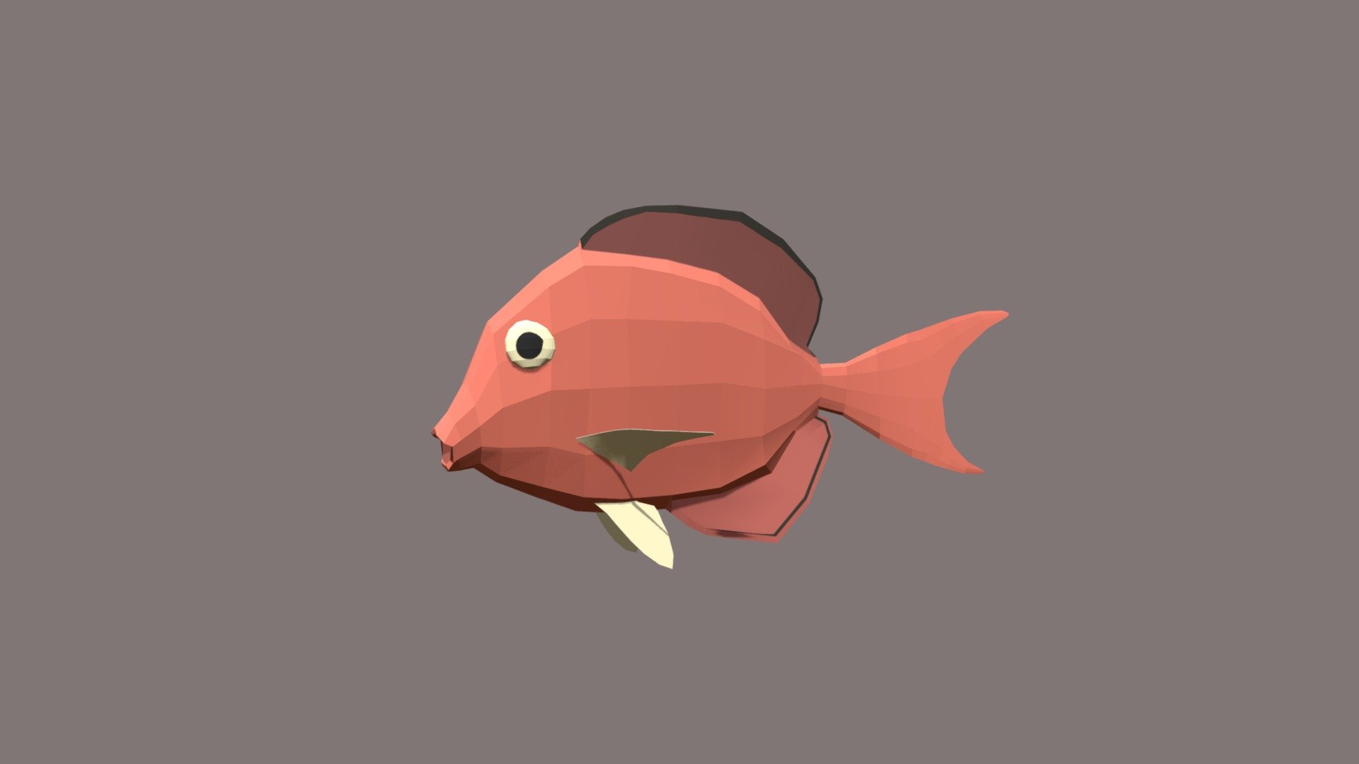 Blue Tang - 3D model by josluat91 3d model