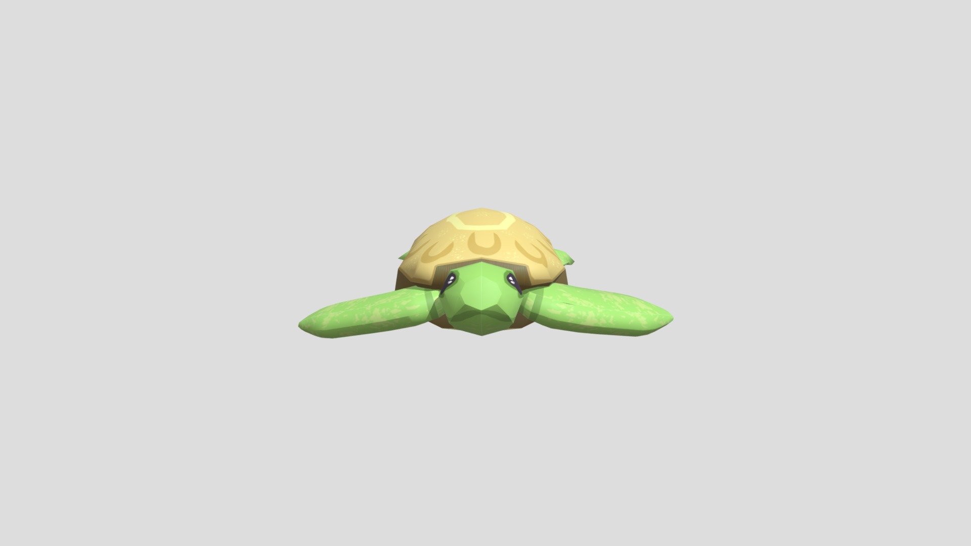 Torti is a stylezed turtle. She is Low Poly and was made for VR. Torti is particularly cute and hopes to one day become a plush toy for you and generations to come. Hopefully, there wil still be turtles by then. She is unrigged, at the moment.

Torti es una tortuga estilizada. No tiene muchos polígonos y fue concebida para la Realidad Virtual. Torti es particularmente tierna y espera algún día poder ser un peluche de juguete para tí y futuras generacion. Esperemos sigan habiendo tortugas en un futuro. Al momento, no tiene un esqueleto 3d model