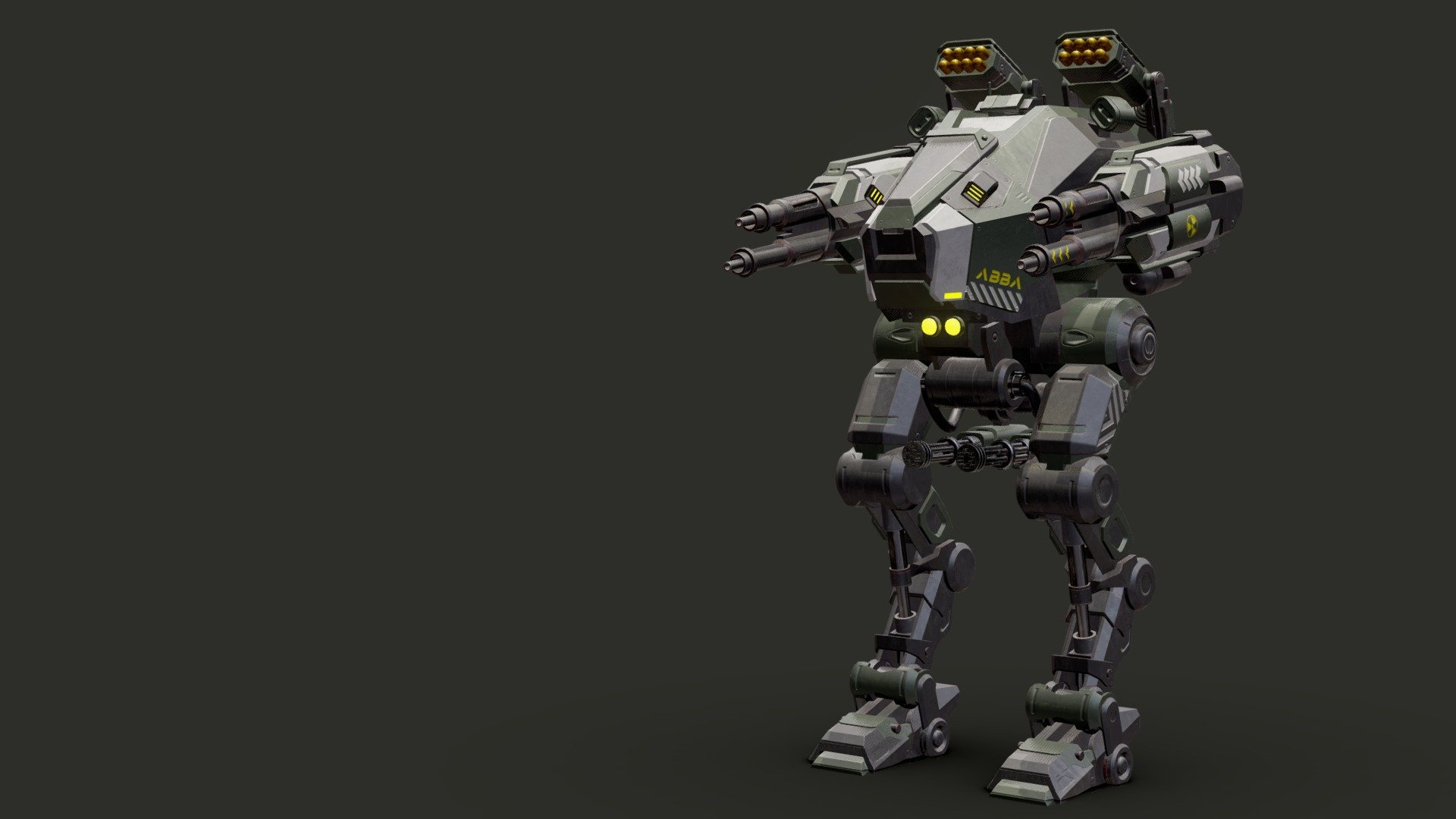 The mech was once a proud machine, a marvel of engineering and design. It was built for war, to protect its nation from the enemies. It had a sleek body, a powerful cannon, and a loyal pilot. Together, they fought many battles, and won many victories.

But then, the war ended. The mech was no longer needed. It was decommissioned, stripped of its weapons, and left to rust in a junkyard. Its pilot moved on, and forgot about it. The mech felt lonely, and abandoned.

This model is optimized for VideoGames
Made in Blender and Textured in Subctance Painter - Mech - 3D model by Ahivo 3d model