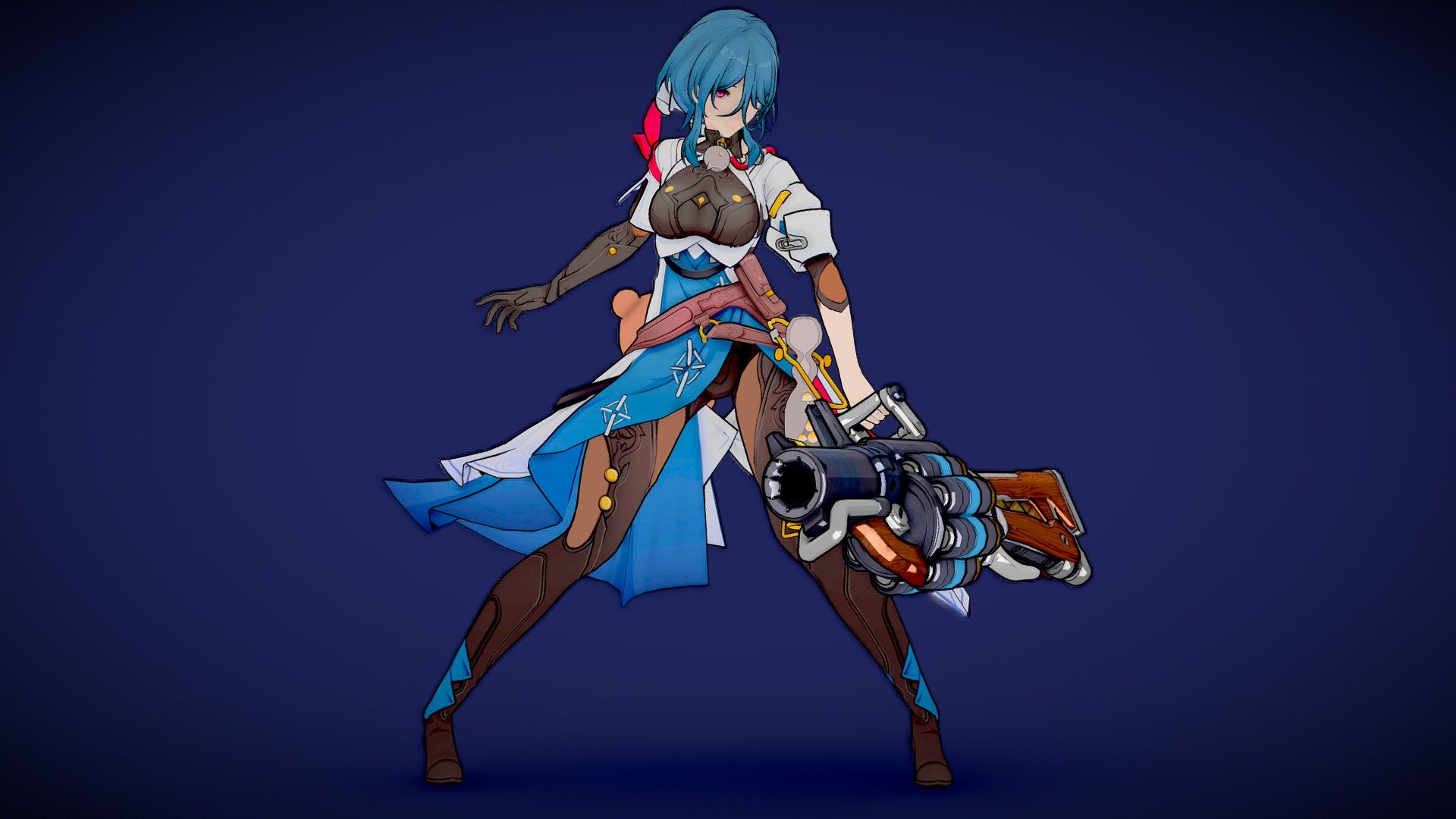 Thank you🥰 - Honkai Star Rail: Natasha - 3D model by Ing.neko 3d model