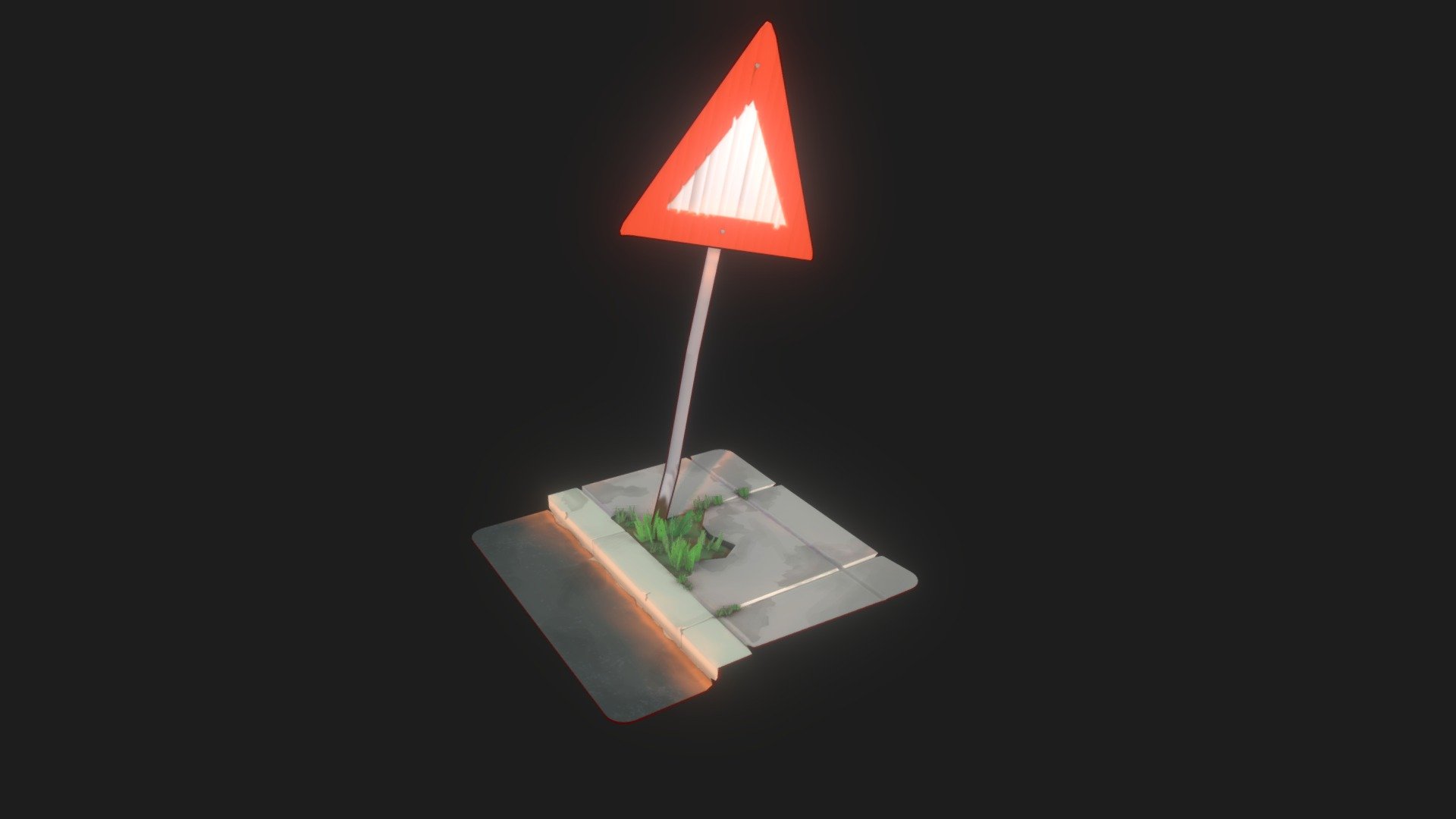 I took some time to look of some details I've go around every day without much fanfare or cerimony

for time lapse check artstation https://www.artstation.com/artwork/04ZXbE - Yield - hand painted - 3D model by Bento (@gostbento) 3d model