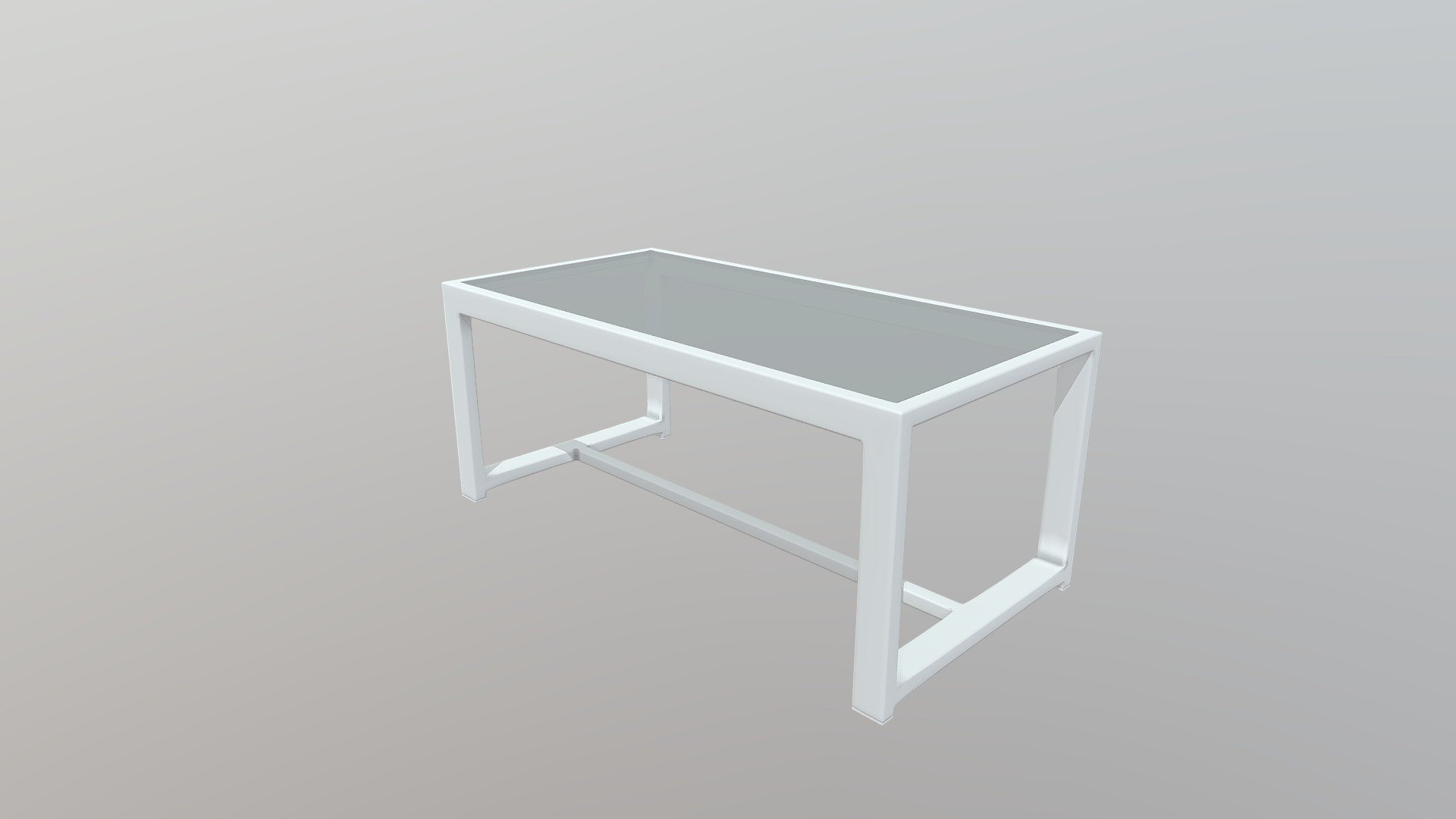 Simply irrestiable the Golden Beach collection features a bold open rectangular galvanized aluminum frame in brilliant white; accented with tempered frosted glass top for elegant modular style.  Sold separately collection includes armchair, middle, corner, RHF &amp; LHF chaise ottoman and coffee tables to build your own   sectional, loveseat, or armless chair. Sold separately. www.zuomod.com/golden-beach-coffee-table-white - Golden Beach Coffee Table White - 703815 - Buy Royalty Free 3D model by Zuo Modern (@zuo) 3d model