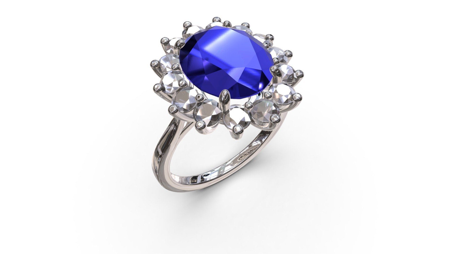 Lady Di 2q Saphire .06 Additinals Version 2 - 3D model by Luis Rocha (@TherochaDesigner) 3d model