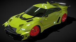 NISSAN GTR ( INSPIRED BY JET CONCEPT ) nissan, automotive, r35, gtr, r34, nissan-gtr, nissan-skyline-gtr, car, concept, vehilce