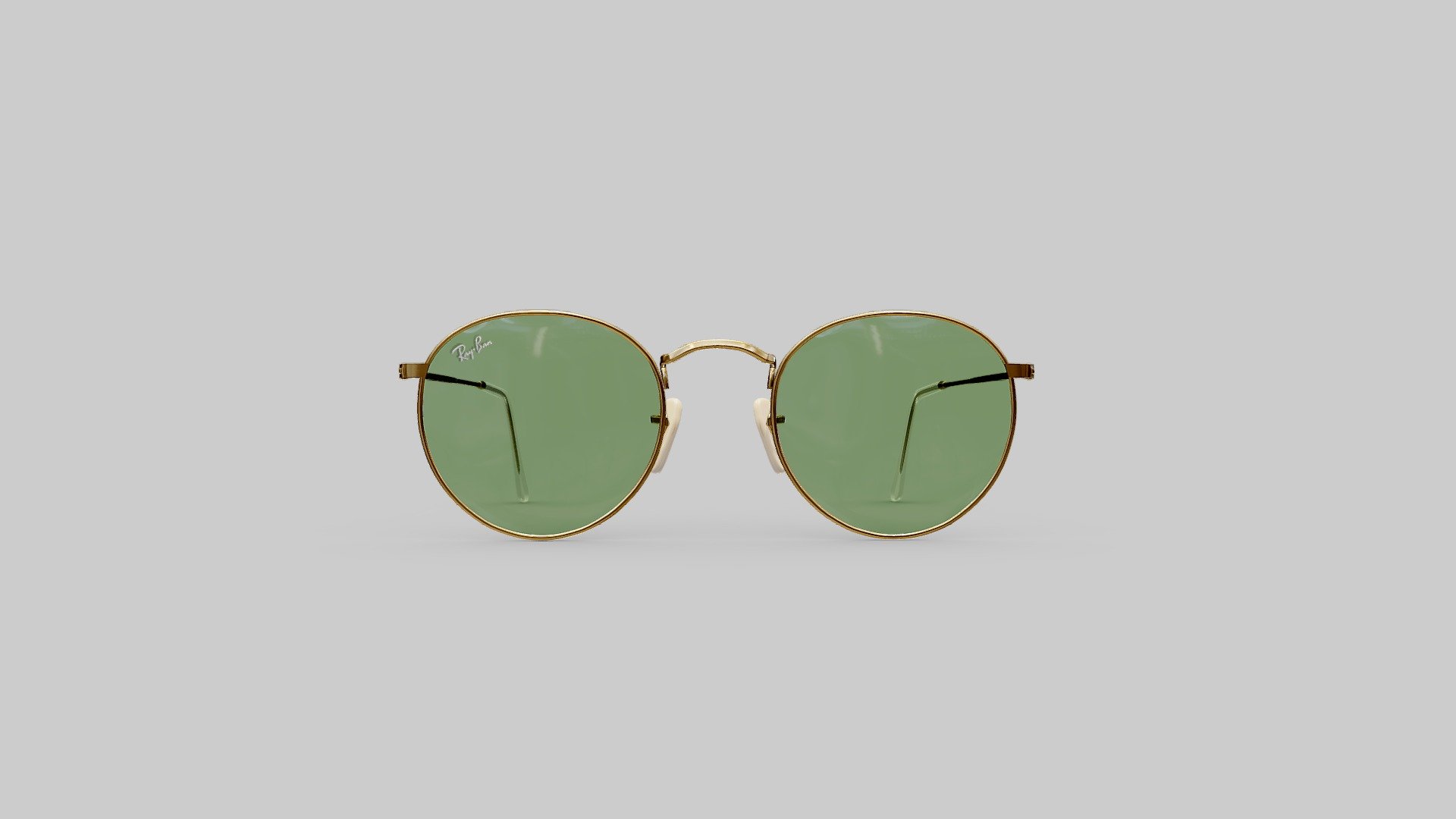 game-ready rayban sunglass 3d model