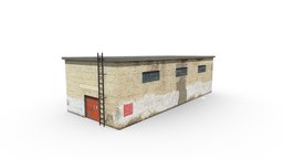 Boiler house brick, exterior, soviet, boiler, russian, boilerroom, denlog, building