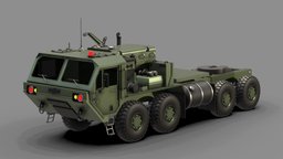HEMTT Truck missile, truck, us, platform, army, sam, indonesia, radar, tni, airforce, truk, patriot, hemtt, sketchup, 3d, sketchfab, navy, mim-104, nasams, rudal, surface-to-air-missile, arhanud
