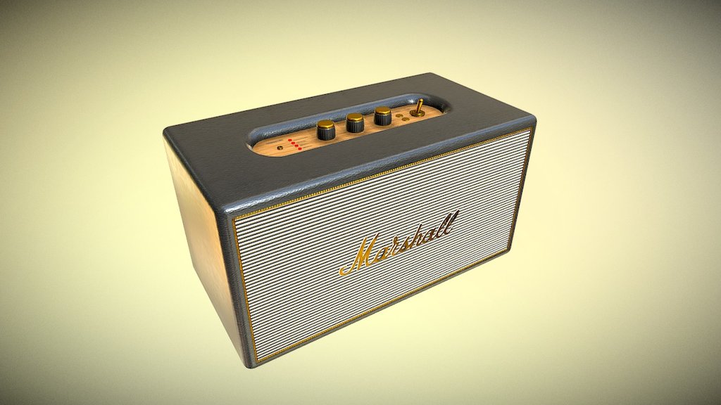 Marshall Stanmore - Marshall Stanmore - 3D model by wangyj190625 3d model