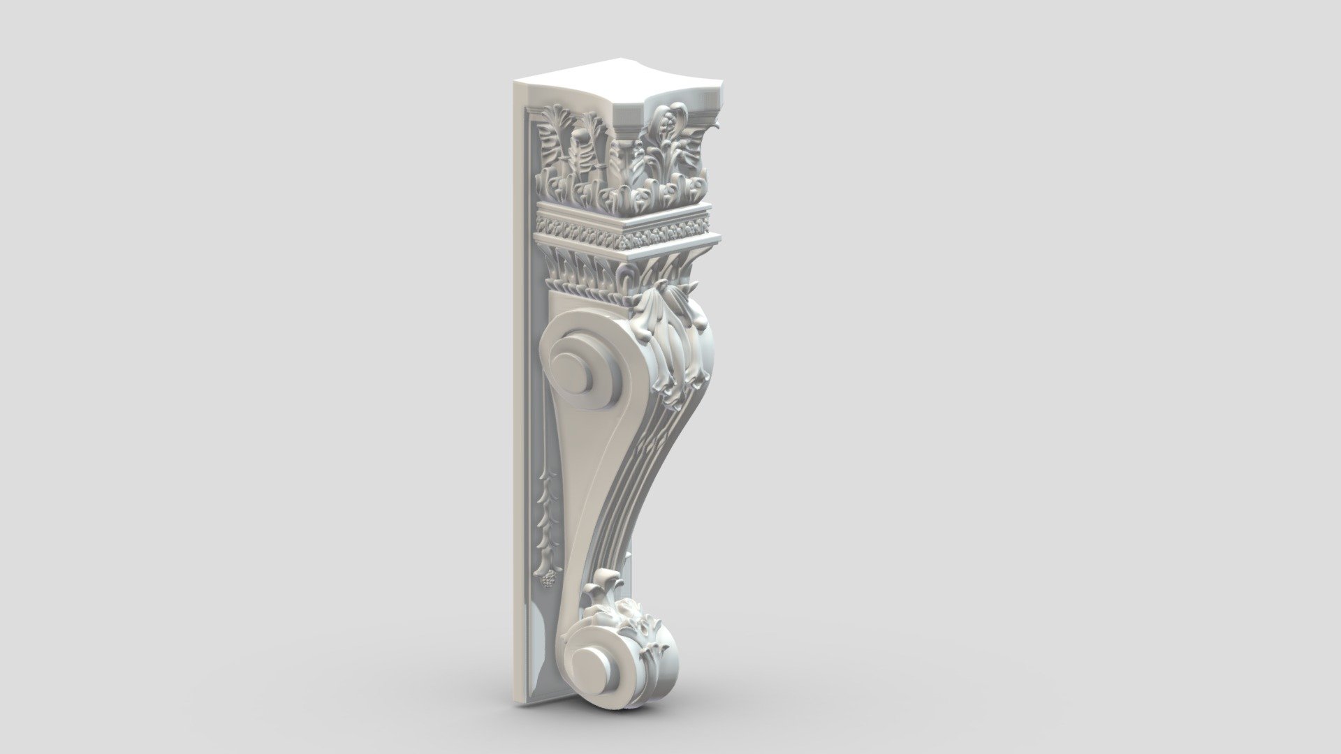 Hi, I'm Frezzy. I am leader of Cgivn studio. We are a team of talented artists working together since 2013.
If you want hire me to do 3d model please touch me at:cgivn.studio Thanks you! - Scroll Corbel 44 - Buy Royalty Free 3D model by Frezzy3D 3d model