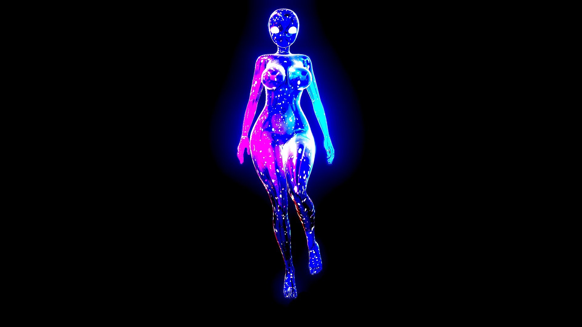 Miss Galaxy V3 - Miss Galaxy - Download Free 3D model by Donte_Loves_Art 3d model