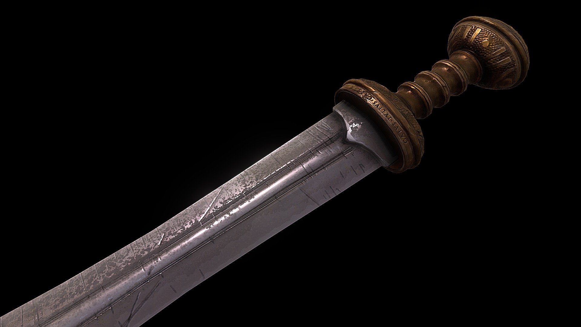 Primary weopon for Caesar's Revenge 3d model