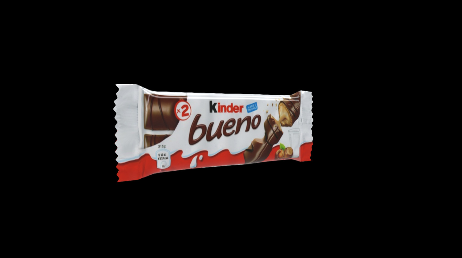 Kinder bueno test - 3D model by 3dedintorni 3d model