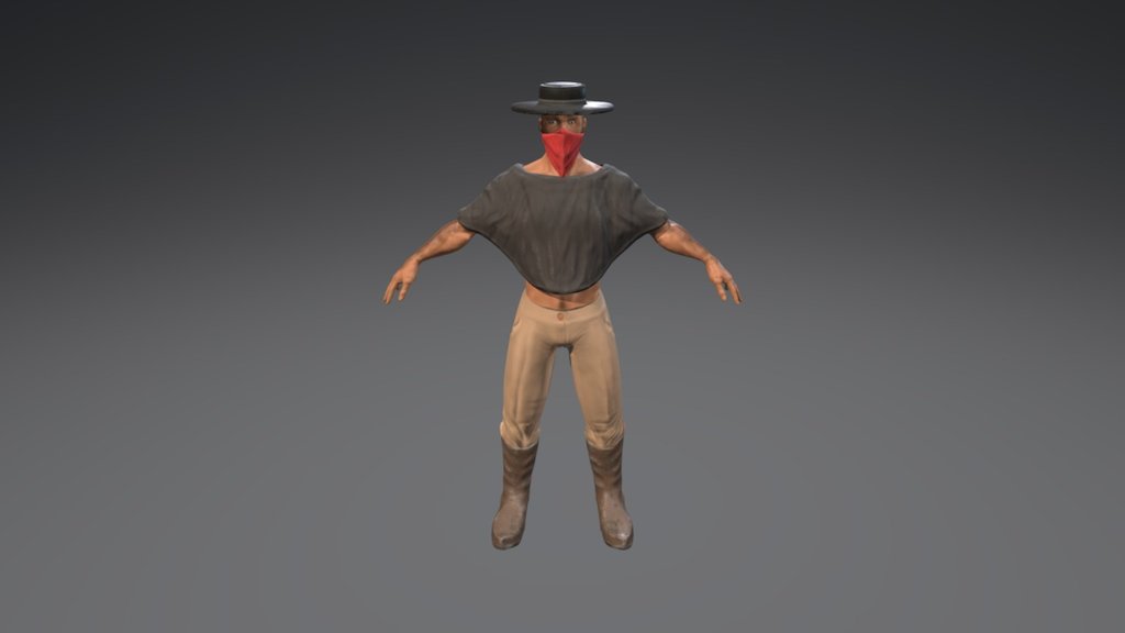 Enemie for a prototype game 3d model