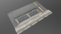 Road 07 road, photogrametry, damaged, kyiv, scan, noai