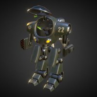 Droid Mech V3 mech, droid, cockpit, mecha, substancedroid, substancepainter, robot