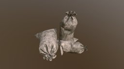 Old Burlap Bags bags, hold, bag, item, fabric, tear, wear, burlap, contain, container