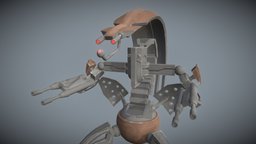 Droideka | Clone Wars | Rigged