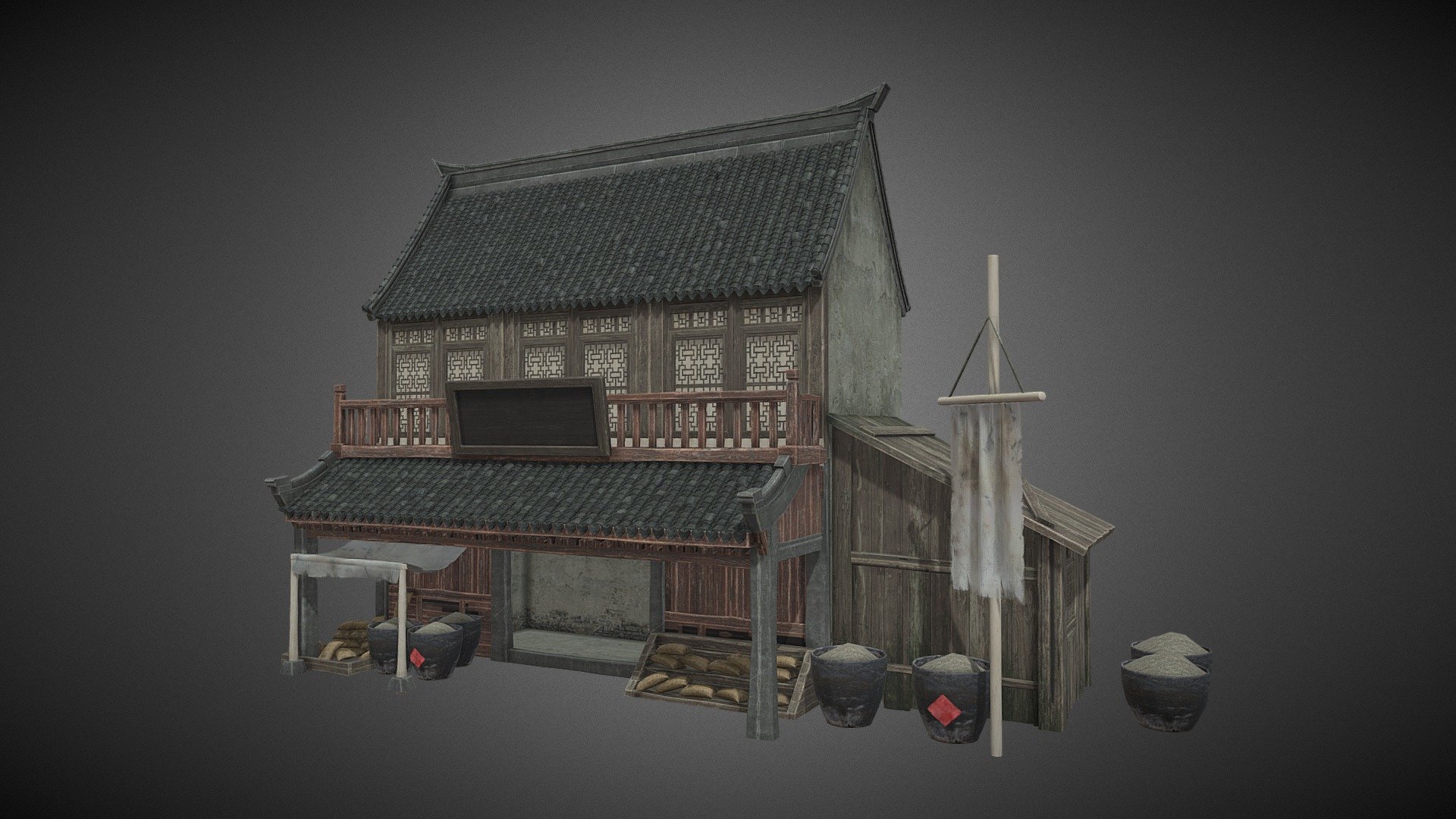 The preview is 2048 low quality map size.
Including 4096 size maps. 
Maya2018 file.
Redshift 2.548 materials 3d model