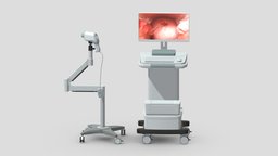 Medical Colposcopes PBR Realistic