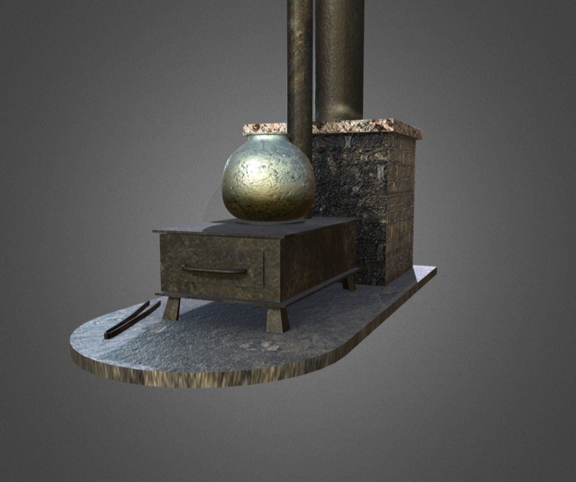 Published by 3ds Max - Tandoori Thre - Download Free 3D model by Francesco Coldesina (@topfrank2013) 3d model