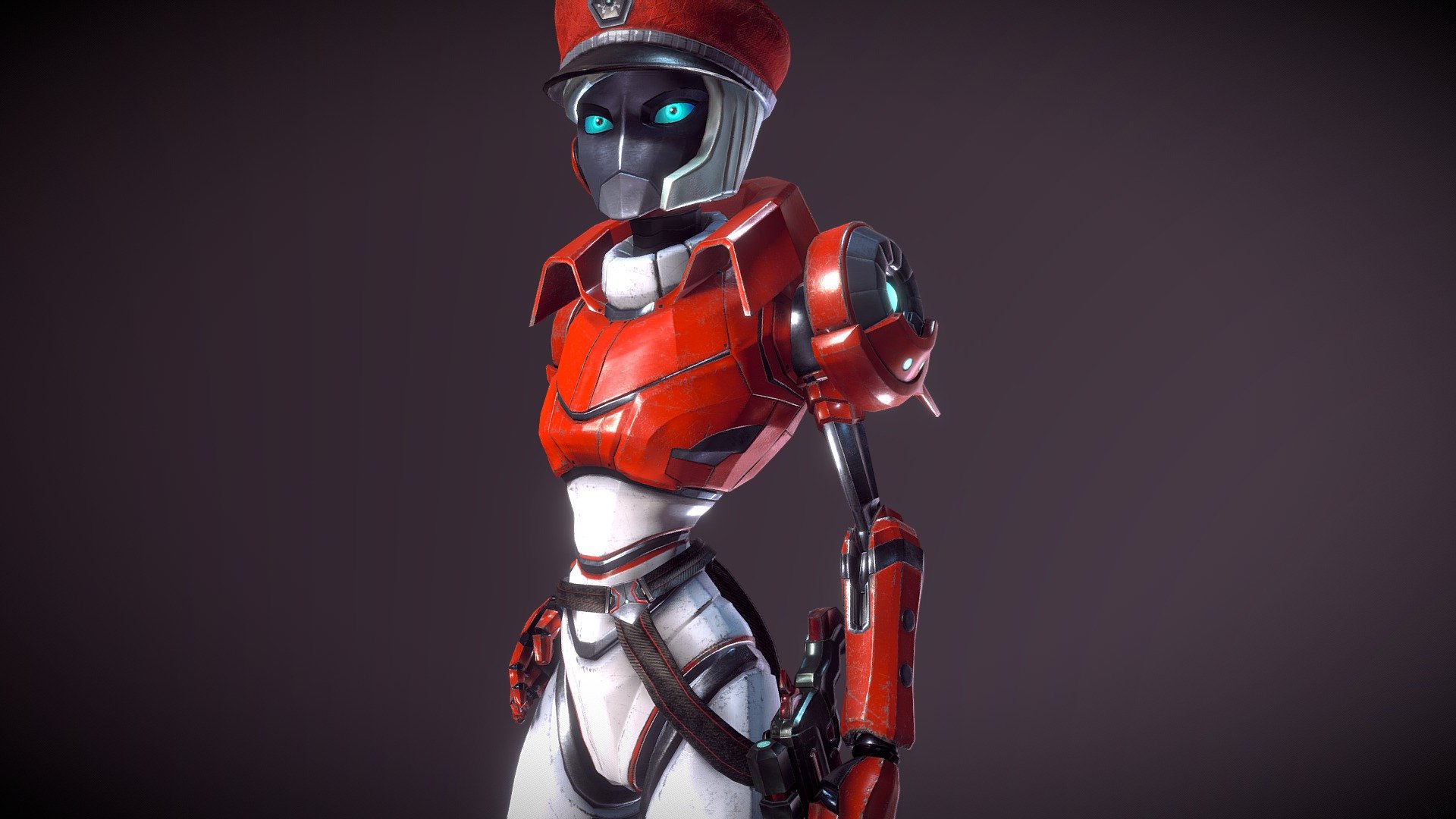 Animated version of Piper Faraday.
Static pose is here : https://skfb.ly/6IHYZ

Artstation link : https://www.artstation.com/artwork/LqNmv


© Piper Faraday original design and Steamworld are intellectual property of Image &amp; Form Games 3d model