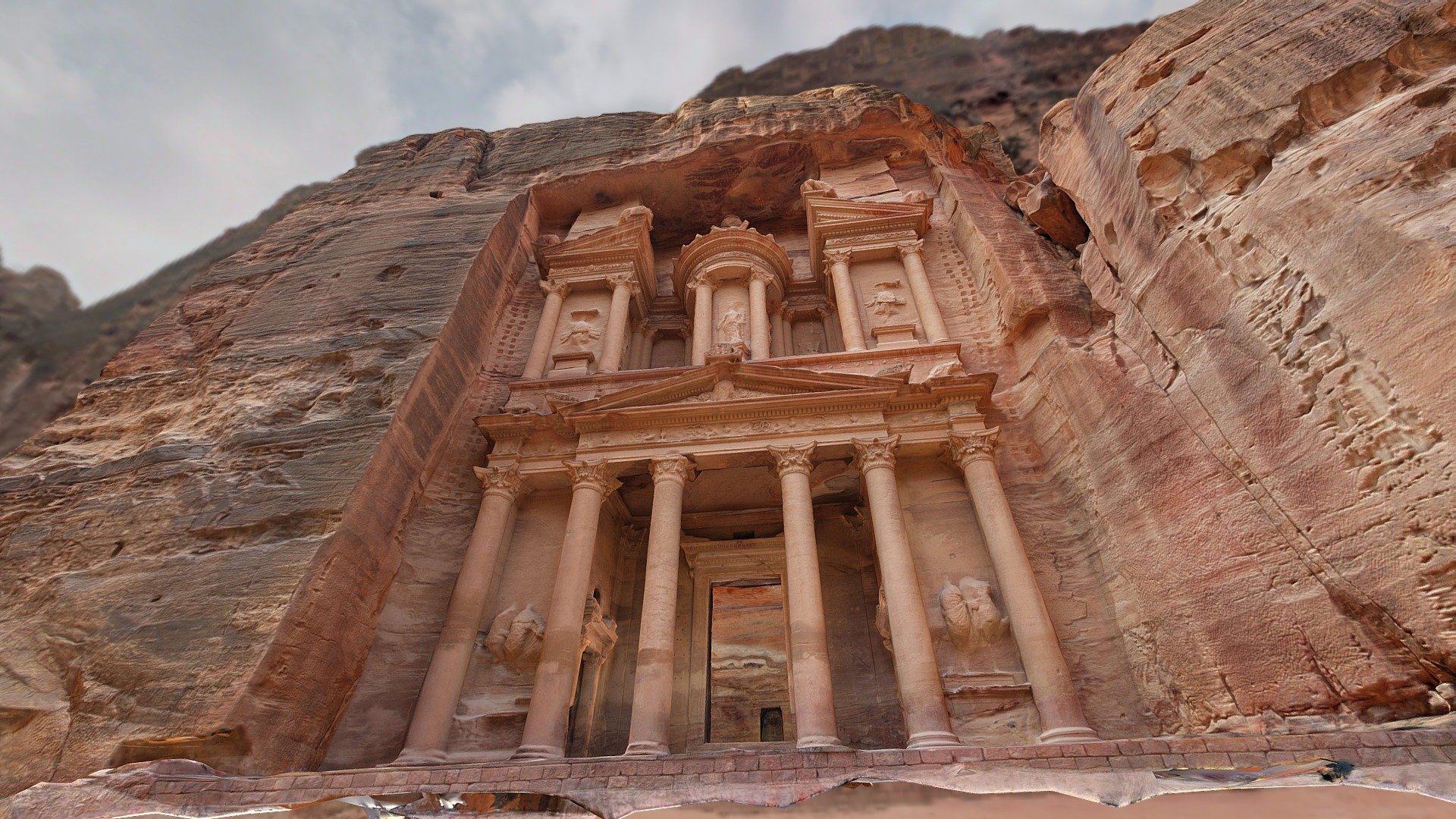 Al-Khazneh (Arabic: الخزنة‎; &ldquo;The Treasury