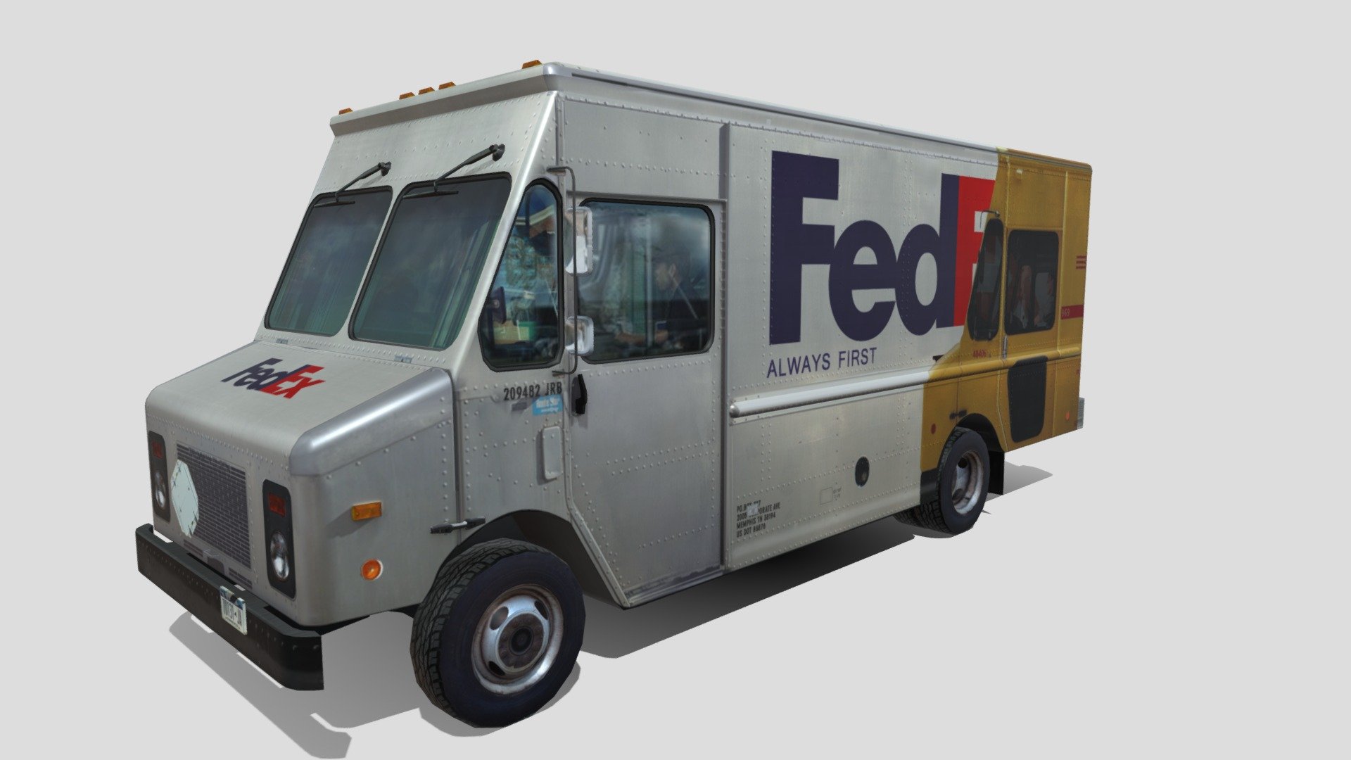 The model uses the optimal number of polygons for light situational scenes, traffic simulation.
PSD texture for livery change (includes base white background and details) On request.

The license type is set by sketchfab.
If you need a standard license - tell me about it 3d model