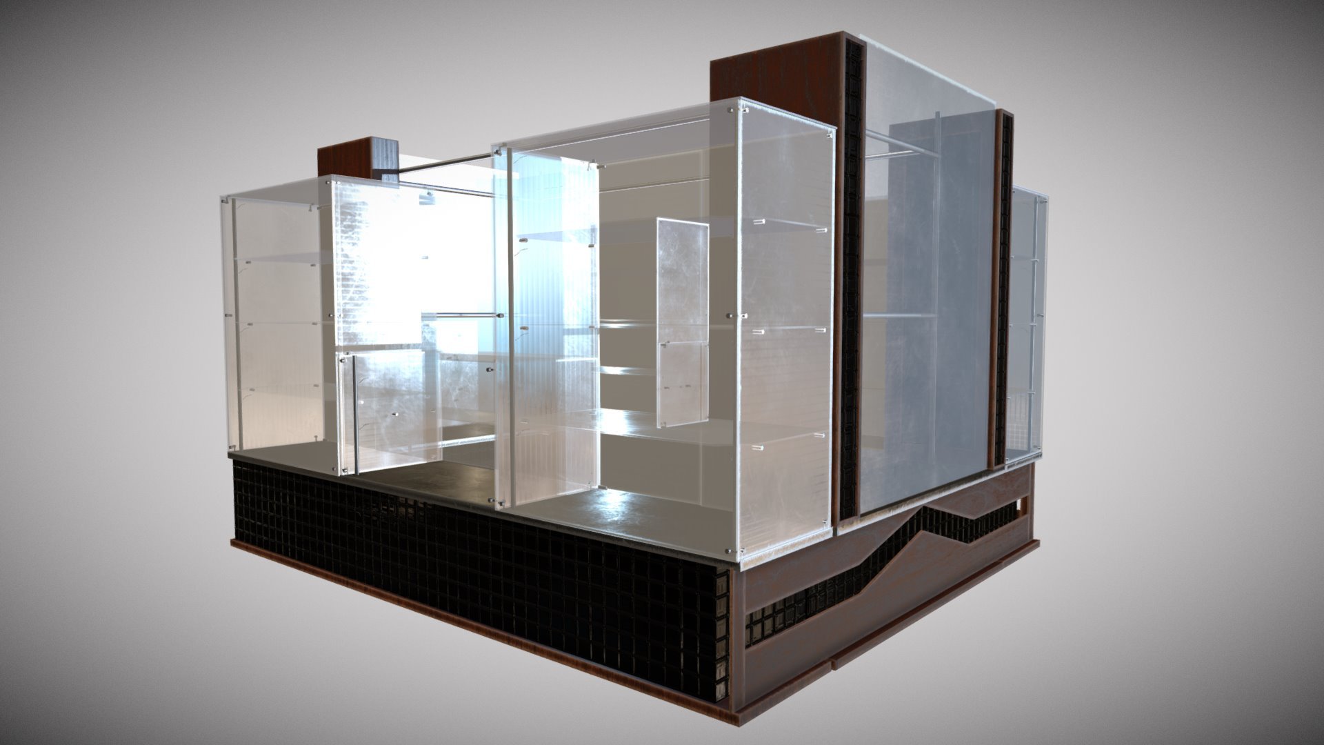 PBR Specular/Glossiness - Full Set Only One Material 4k

 Diffuse

 Gloss

 Normal

 Specular 
* Ambient Occlusion Ao

* Opacity

Attach the Maps x VRay Rendering - Expo - 3D model by Francesco Coldesina (@topfrank2013) 3d model