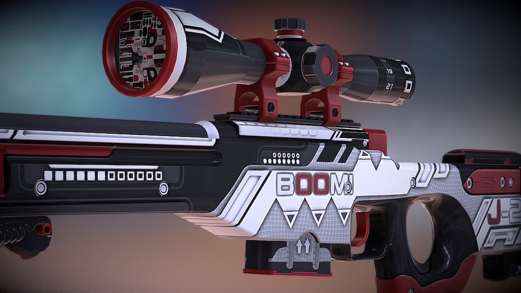 New awp skin styled after cartoonish sci-fi. Inspirations from multiple skins from the workshop and in-game with my own personal touch and design. Wanted to keep things tighty and balanced while still providing a crisp clean design 3d model