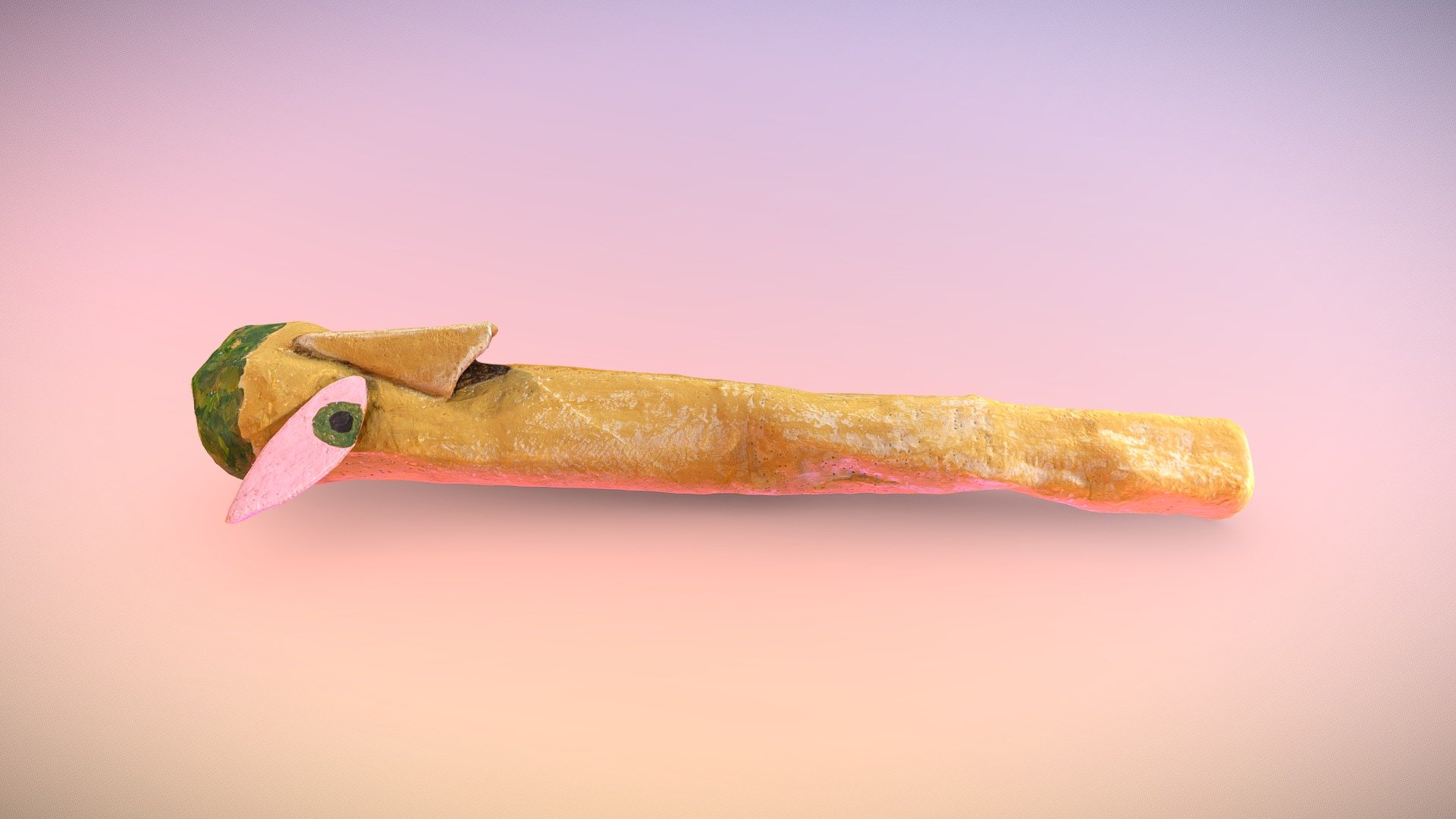 3D scanned sculpture by emmiekleinberg

232 photos, on a turntable, with an A7R and lots of lights.

Cleanup and maps in ZBrush and Photoshop - Weed Papa by emmiekleinberg - 3D model by omegadarling 3d model