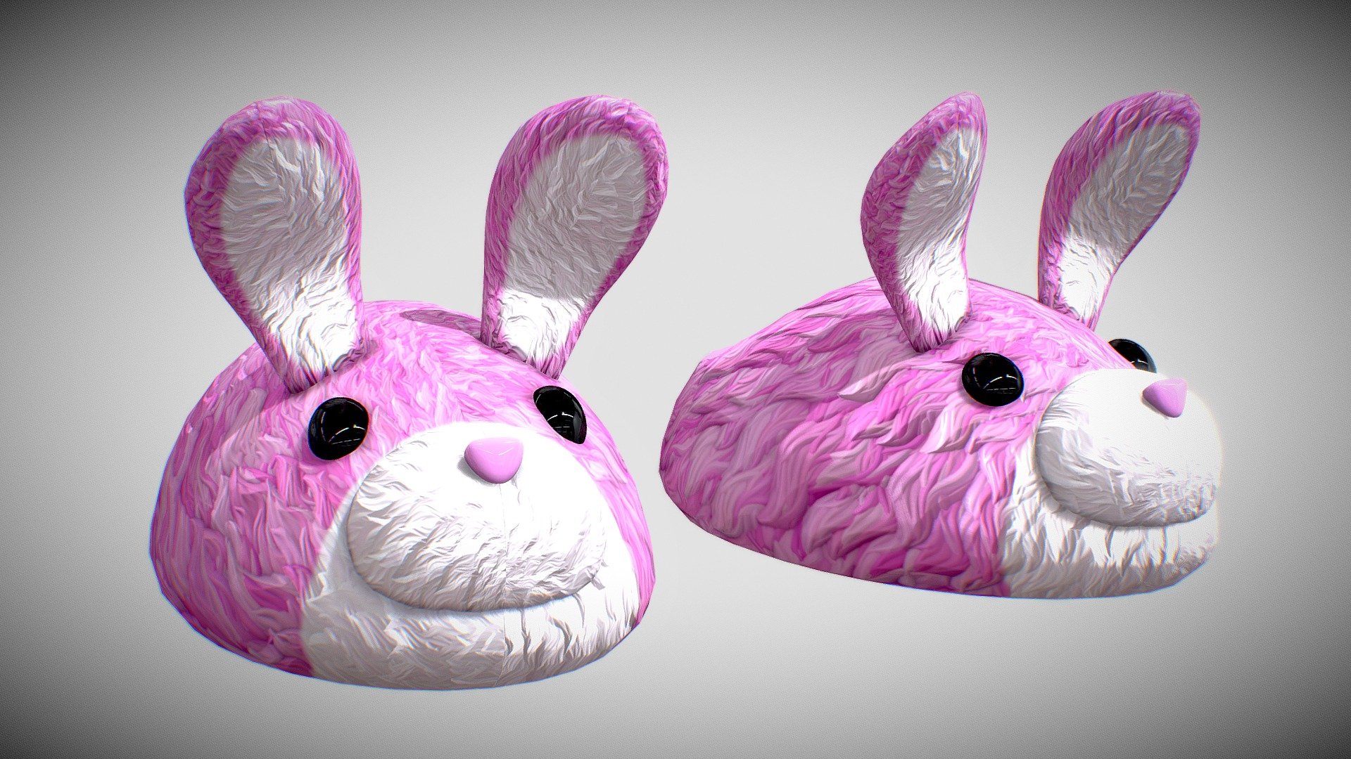 Made to fit my stylized characters 3d model
