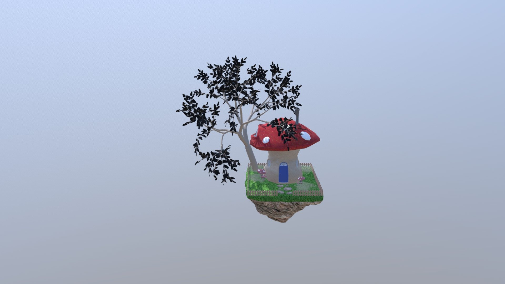 School homework, we need to create a house.

It was done by using Maya 3d model