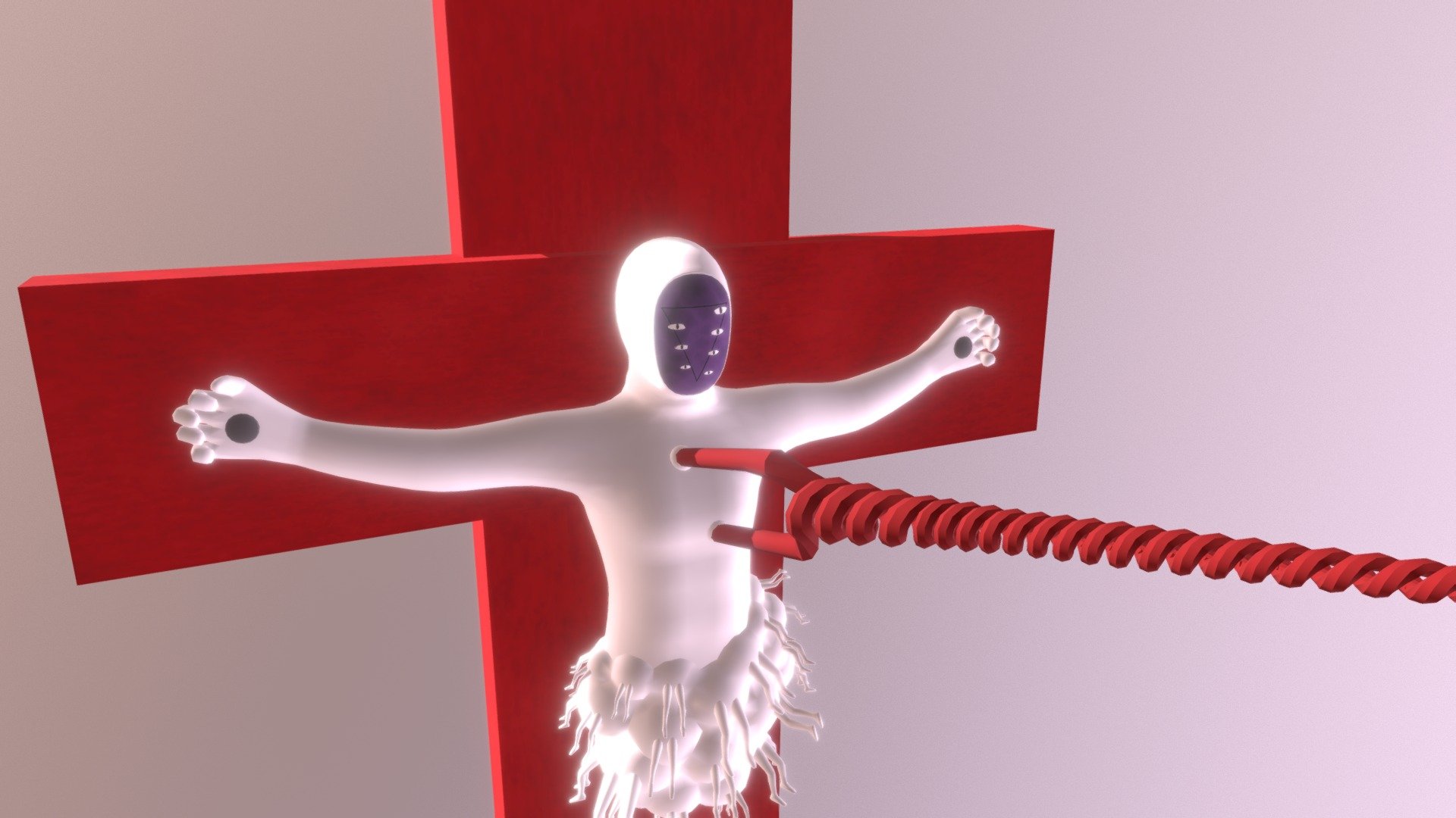 El siguiente contenido es propiedad intelectual de su respectivo autor https://sketchfab.com/GAMdeveloper, basado en la serie &ldquo;Evangelion