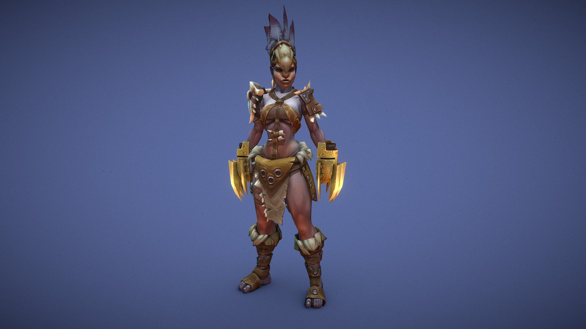 Female Orc Tyrant

Mobile game Character.
Texture 1024x1024
HandPainted
Eon games/Vizor Games all right reserved - Female Orc Tyrant - 3D model by Andrey (@fruitmamba) 3d model