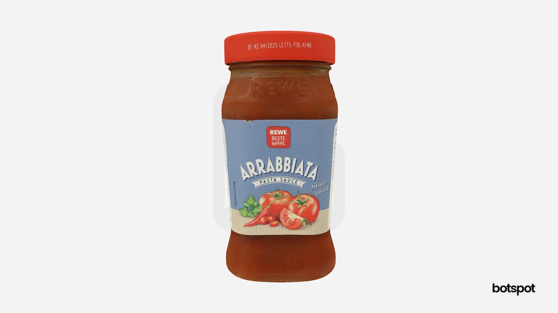 3D scanner: Innovation Lab

Processing: raw 3D model  

3D scan by botspot 

botspot · WE 3D THE WORLD · www.botspot.de - Arrabbiata sauce REWE - 3D model by botspot (@botspot3d) 3d model