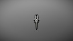 DBS-50 (Muzzle brake compensator) barrel, shotgun-weapon-realistic, low-poly-blender, duble, 50bmg, substance-painter, muzzle-brake-compensator