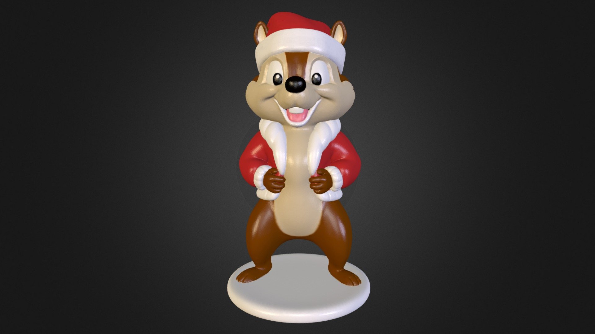 3d-print ready color 3d model, 8cm tall. 
Available different file formats: 1. &ldquo;OBJ