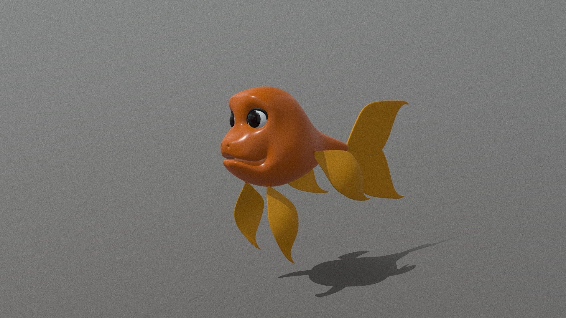 heeyaa&hellip;hope u all like it🤗 - A Cartoon Fish🐠 - Download Free 3D model by 9arts 3d model