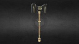 hammer ancient, hammer, golden, royalty