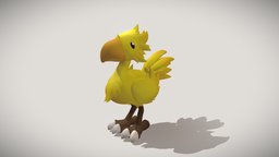 Chocobo Cartoon finalfantasy, chocobo, cartoon