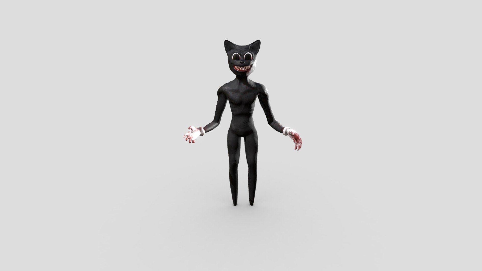 Cartoon Cat Full Rigged
Download - https://bit.ly/3QeC50L - Cartoon Cat IK Rigged ( trevor henderson ) - 3D model by Nickita..Evdokimov 3d model