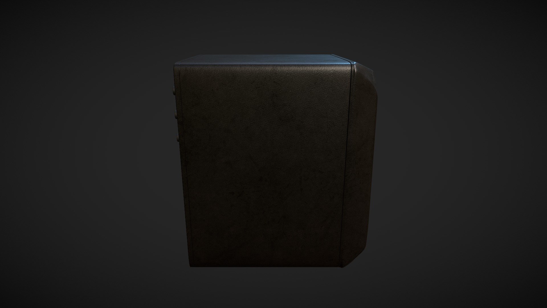 Speakers are typically housed in a speaker enclosure or speaker cabinet which is often a rectangular square box made of several forms of wood, or sometimes plastic. The enclosure's materials and design play an important role in the quality of the sound. The enclosure generally must be as stiff and non-resonant as practically possible. Where high fidelity reproduction of sound is required, multiple loudspeaker transducers are often mounted in the same enclosure, each reproducing a part of the audible frequency range (picture at right). In this case, the individual speakers are referred to as drivers and the entire unit is called a loudspeaker. Drivers made for reproducing high audio frequencies are called tweeters, those for middle frequencies are called mid-range drivers and those for low frequencies are called woofers. Extremely low frequencies (16Hz-~100Hz) may be reproduced by separate subwoofers 3d model