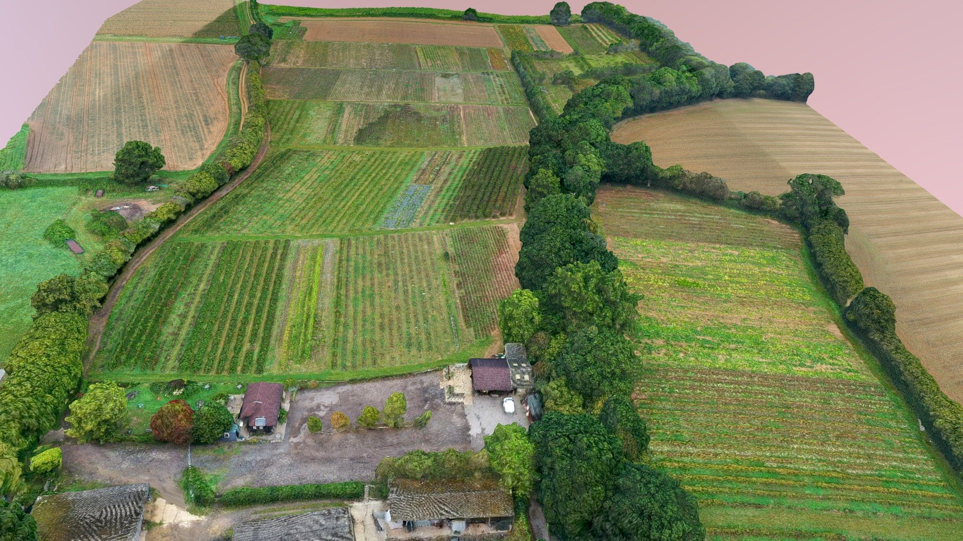 Durleighmarsh Farm, PYO based in Hampshire 3d model